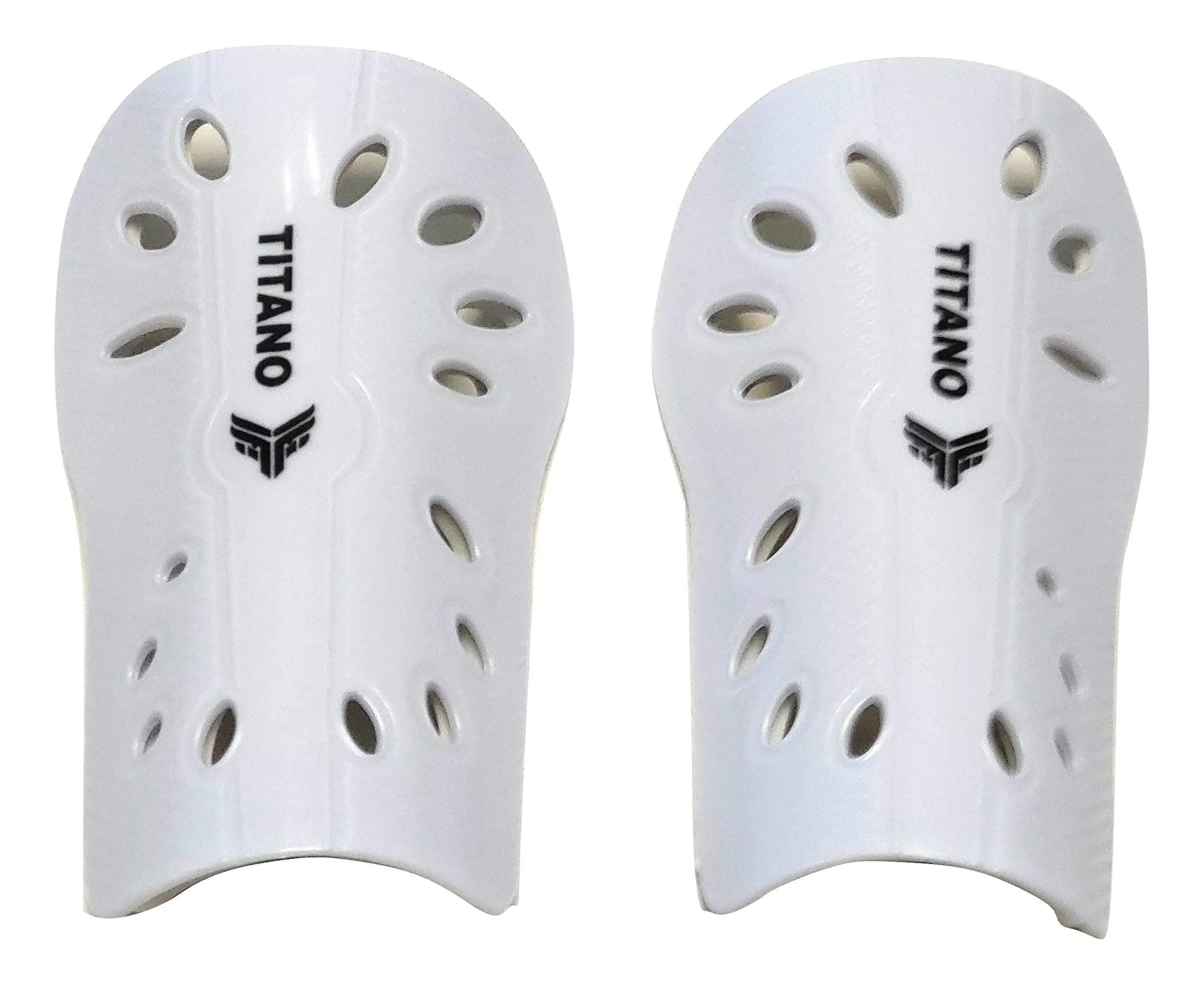 1 Stop Soccer Soccer Shin Guard White/Black Slider