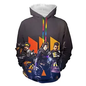 Apex Legends Hoodies - Fashion 3D Print Pullover Gaming Hoodie