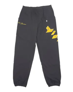 BornFromPain Sicko Showroom Sweatpants Black Yellow