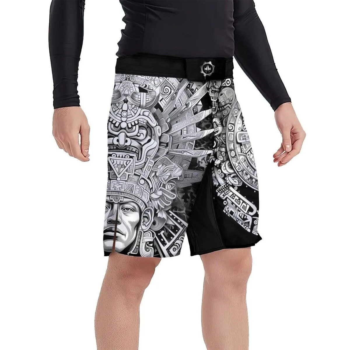 Brave Aztec Warrior Fight Shorts