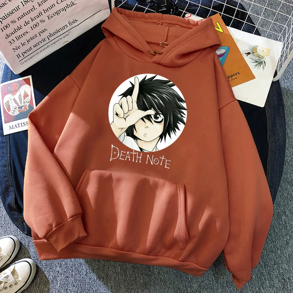 Death Note Anime Sweatshirt 2022 Autumn Warm Clothes