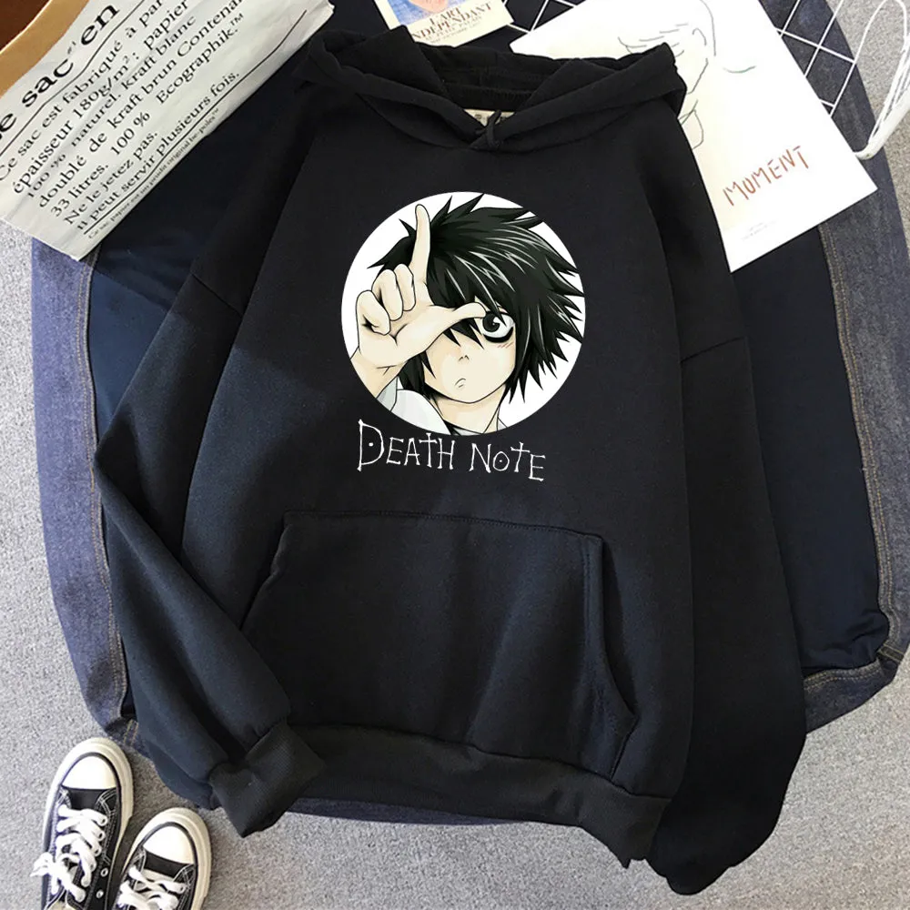 Death Note Anime Sweatshirt 2022 Autumn Warm Clothes