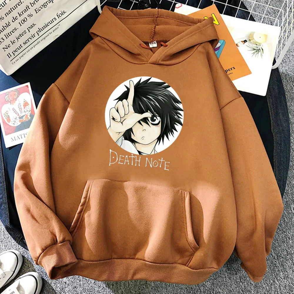 Death Note Anime Sweatshirt 2022 Autumn Warm Clothes