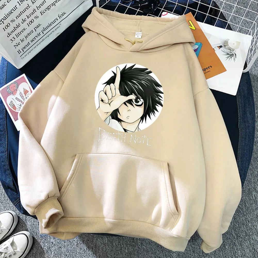 Death Note Anime Sweatshirt 2022 Autumn Warm Clothes