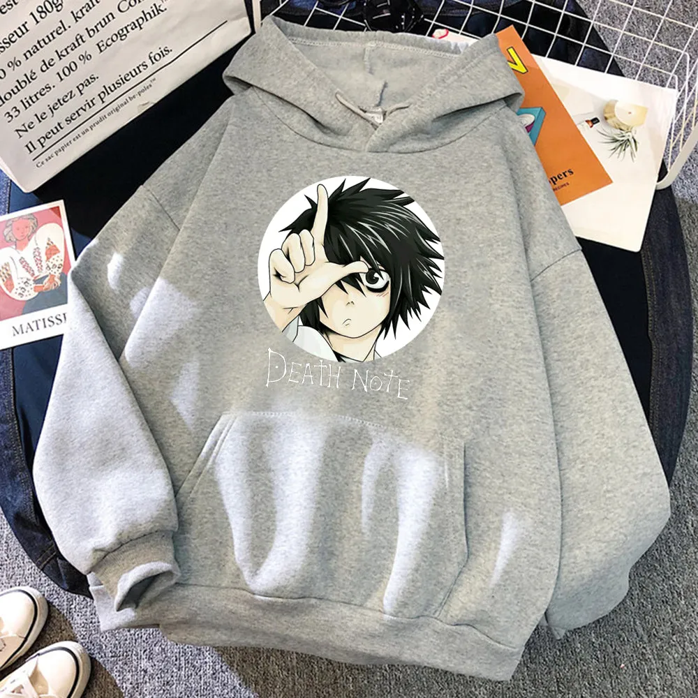 Death Note Anime Sweatshirt 2022 Autumn Warm Clothes