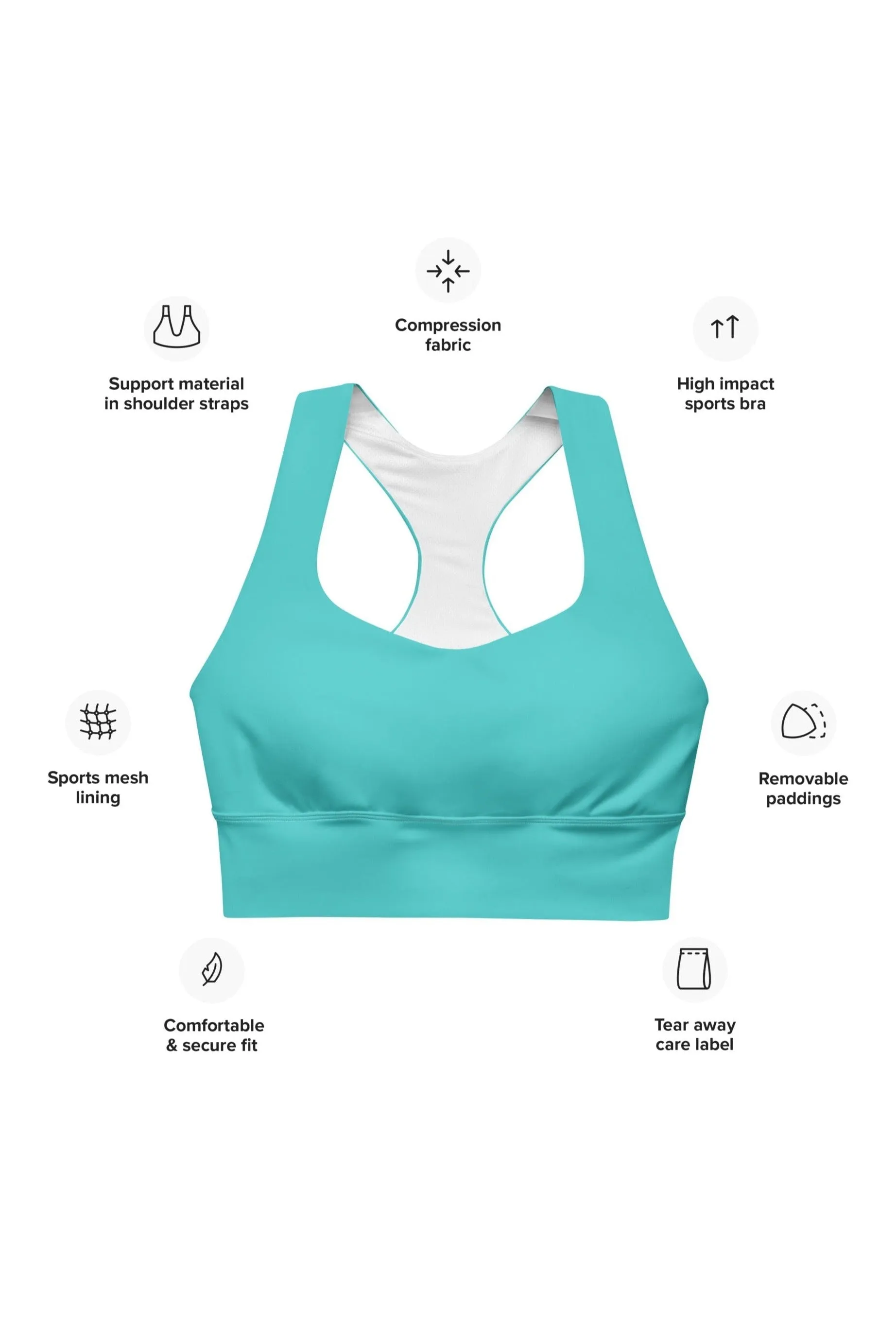 Eterna Longline sports bra