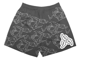 GBGR DOVE SHORTS - BLACK