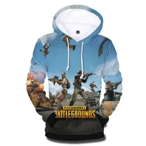 Hot Game 3D Print Hoodies - PUBG Fashion Sweatshirt Hot Game 3D Print Hoodies - PUBG Fashion Sweatshirt