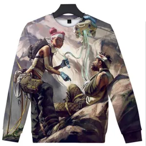 Hot Game Apex Legends 3D Printed Sweatshirt Hot Game Apex Legends 3D Printed Sweatshirt