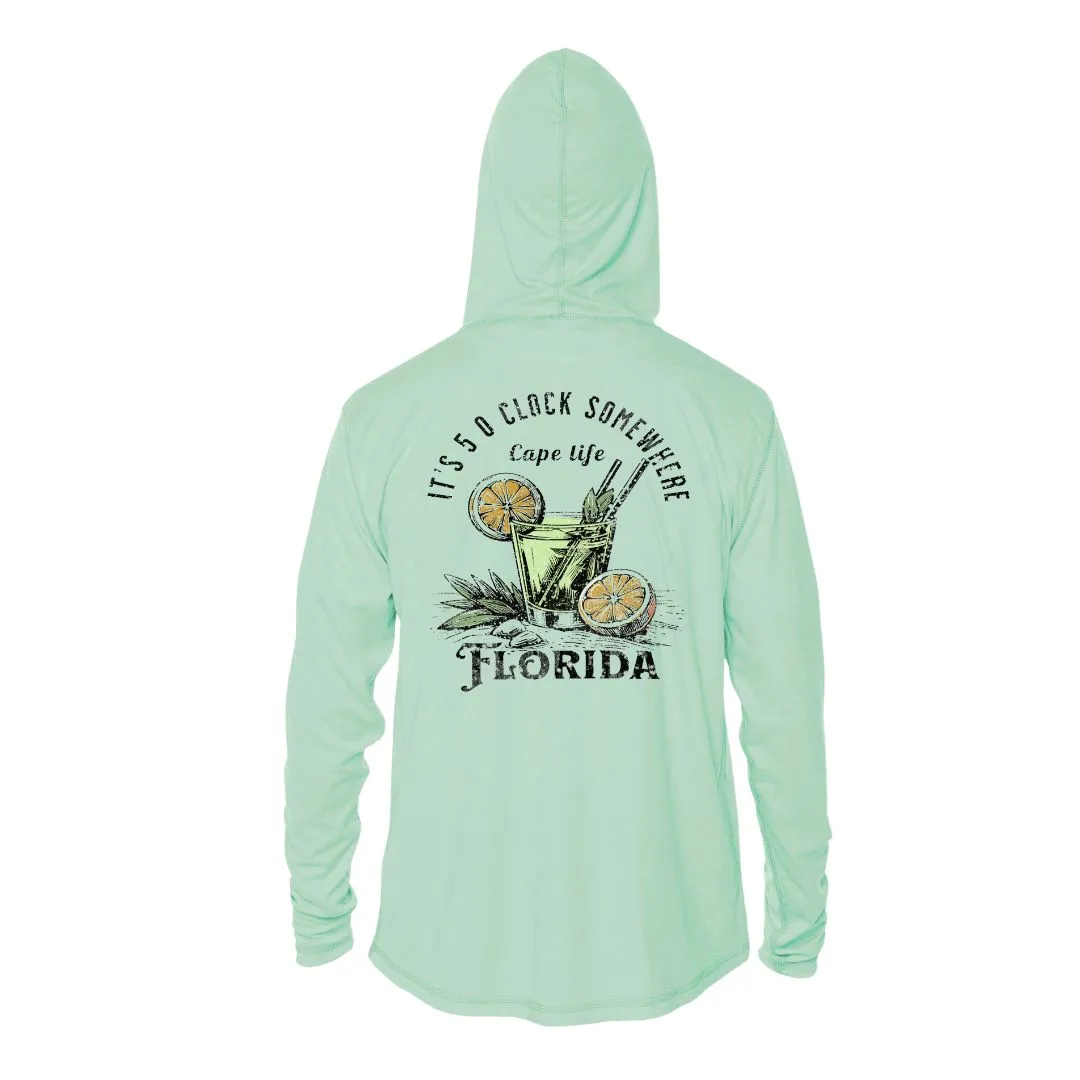 It's 5 O'Clock Somewhere Sun Shirt - Florida or Custom Location