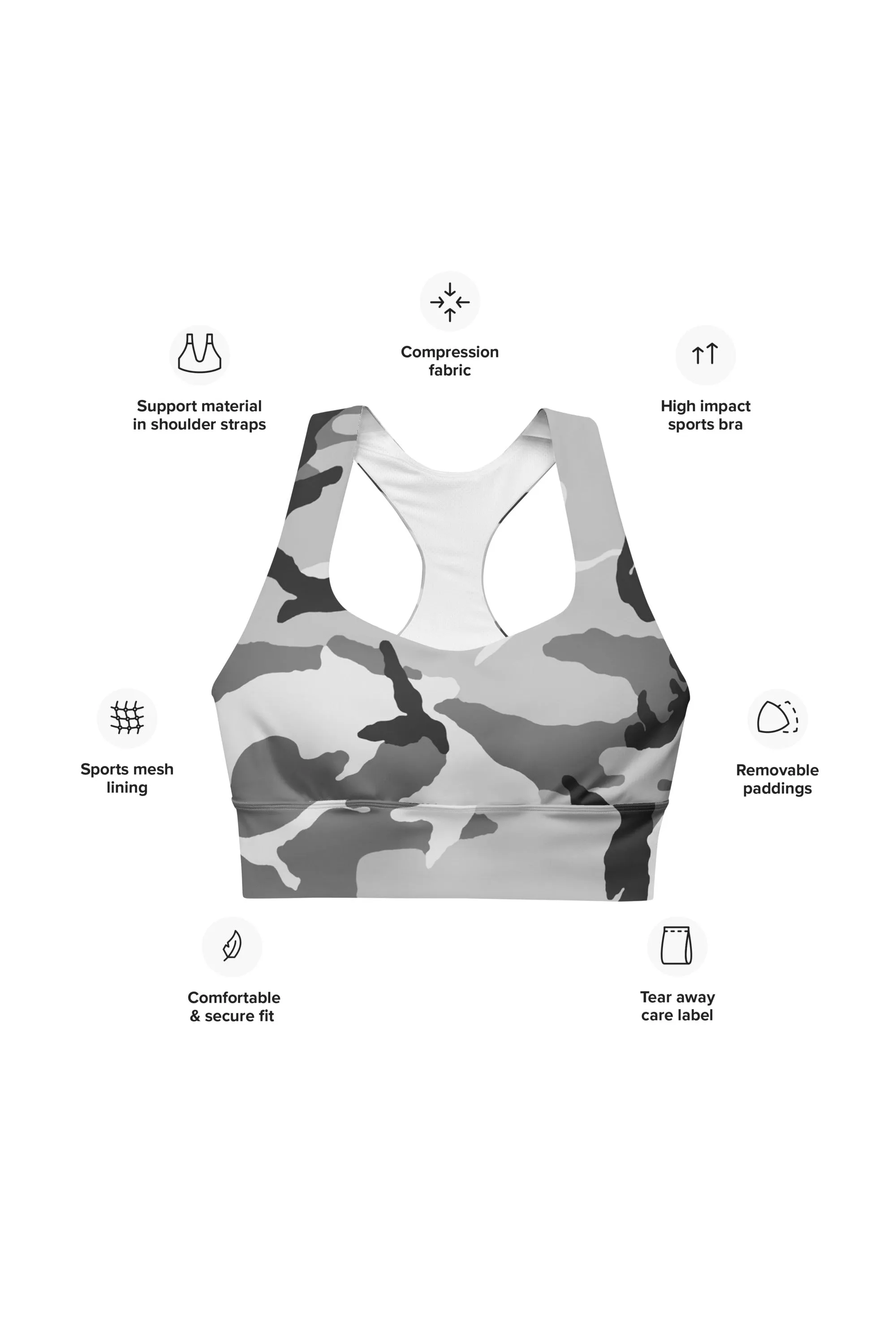 Ka'ala Longline sports bra