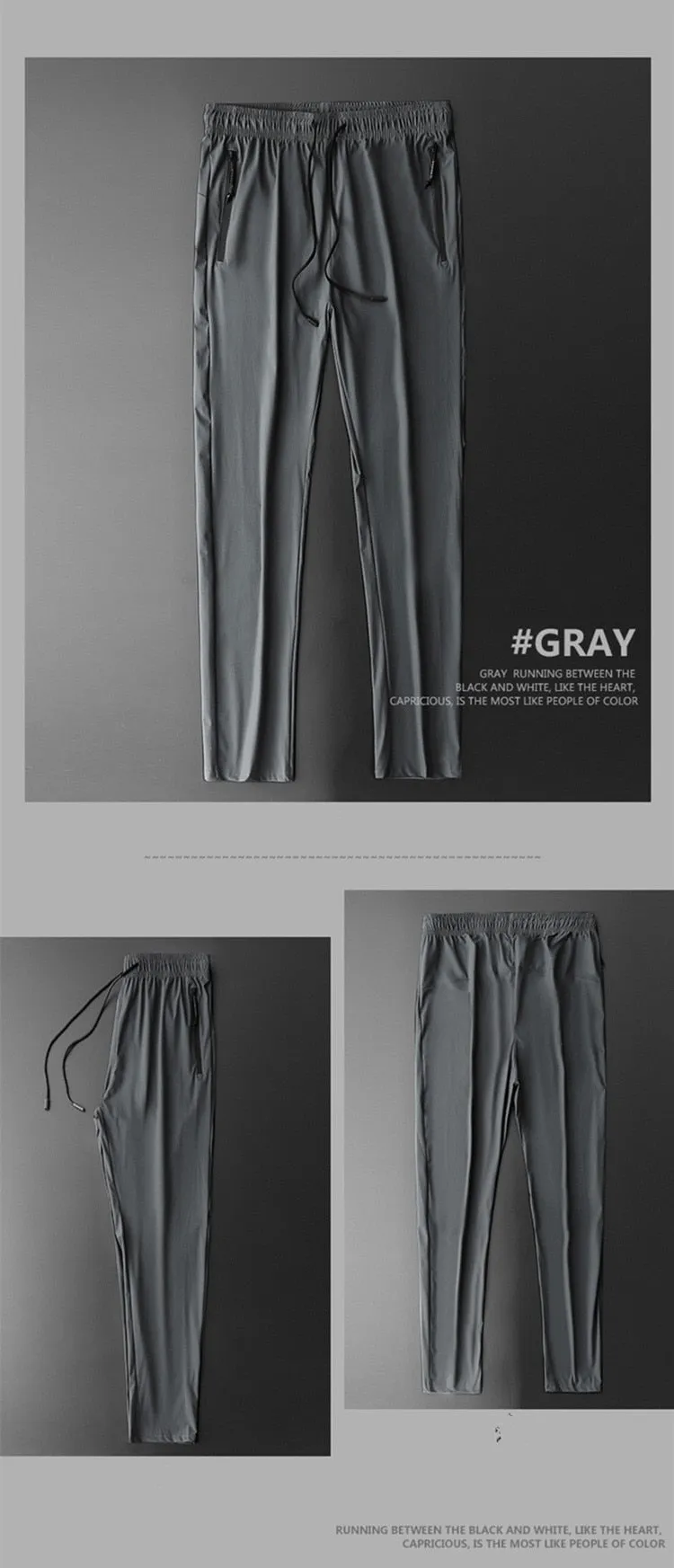 Men Sports Running Track Pants Pockets Football Jerseys Soccer Training Sports Sweatpants Elasticity Legging jogging Gym Trousers