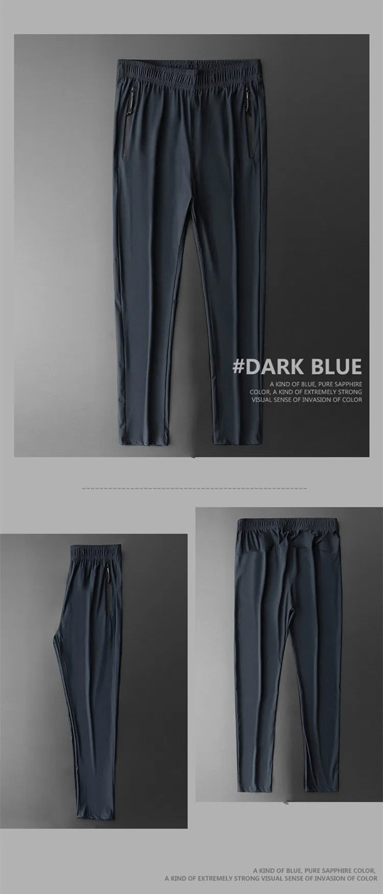 Men Sports Running Track Pants Pockets Football Jerseys Soccer Training Sports Sweatpants Elasticity Legging jogging Gym Trousers