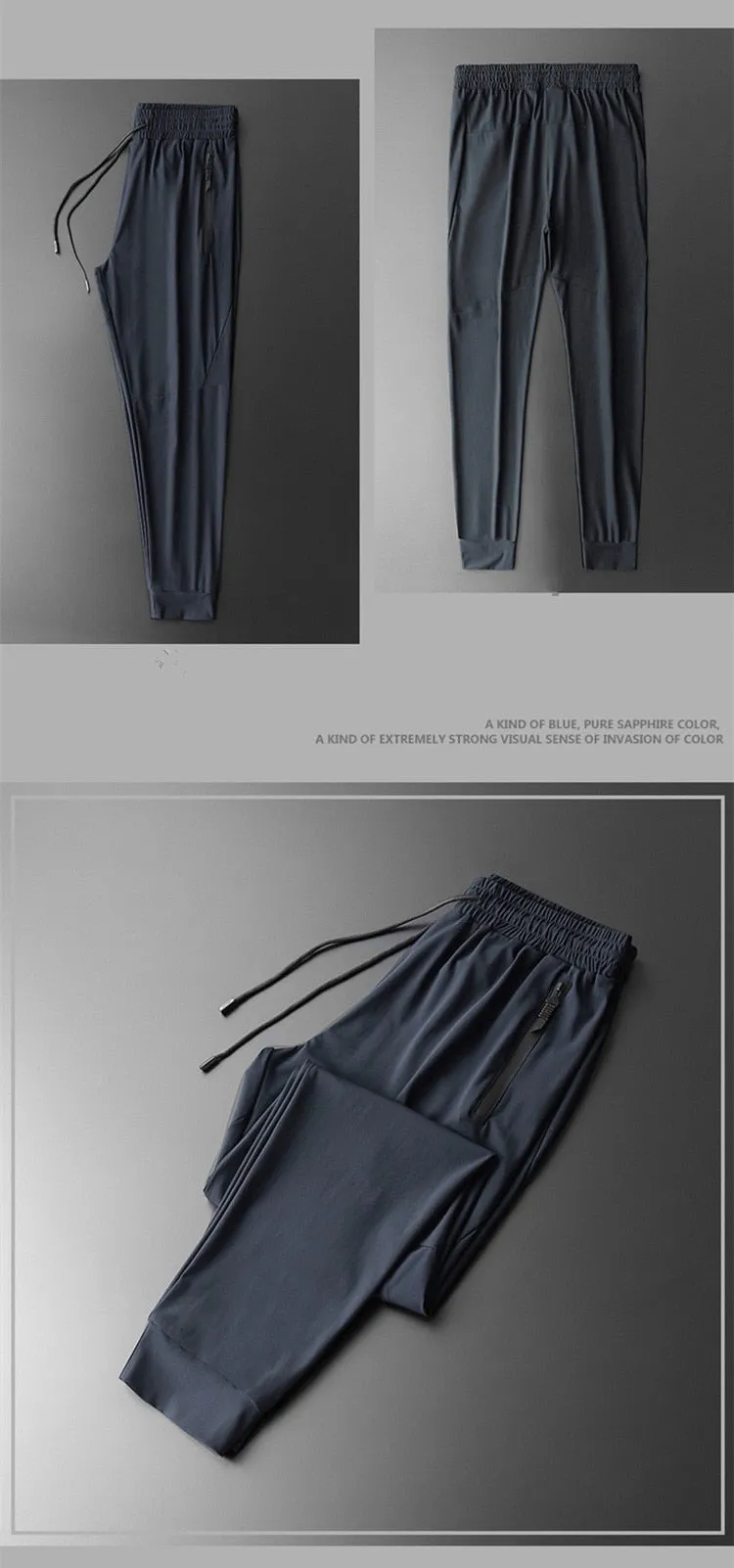 Men Sports Running Track Pants Pockets Football Jerseys Soccer Training Sports Sweatpants Elasticity Legging jogging Gym Trousers