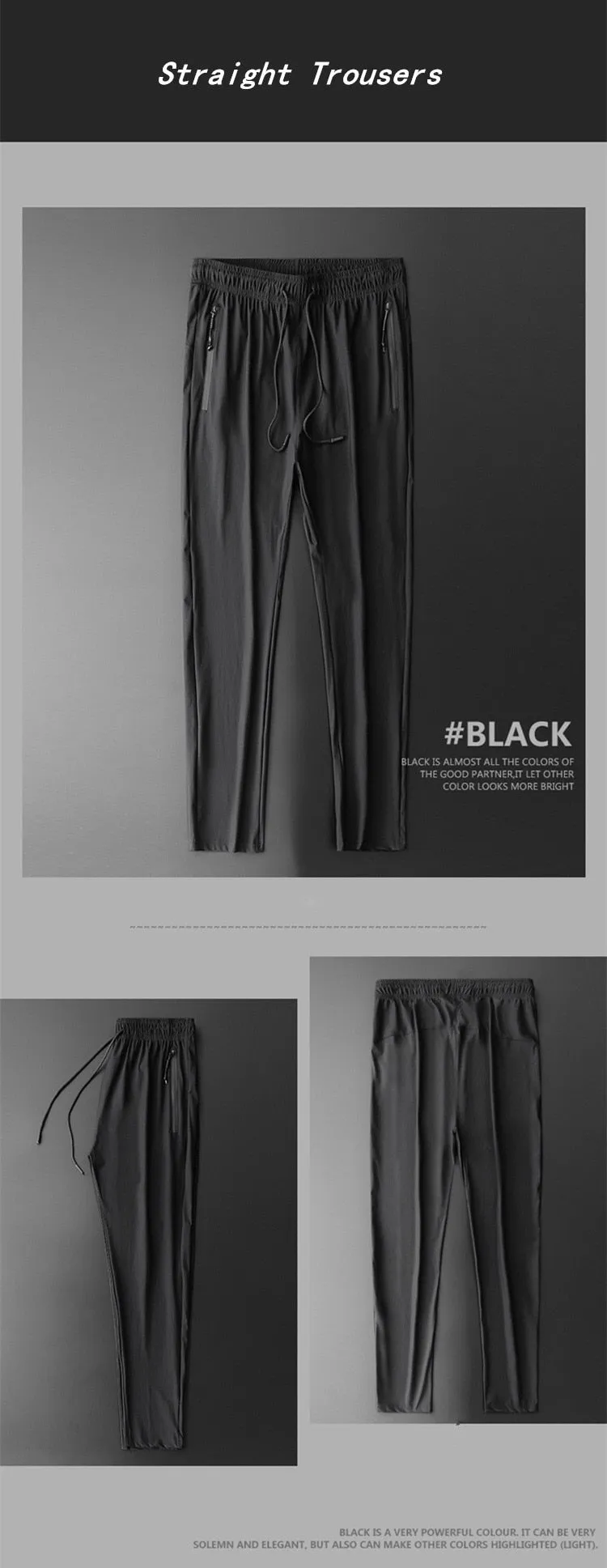 Men Sports Running Track Pants Pockets Football Jerseys Soccer Training Sports Sweatpants Elasticity Legging jogging Gym Trousers