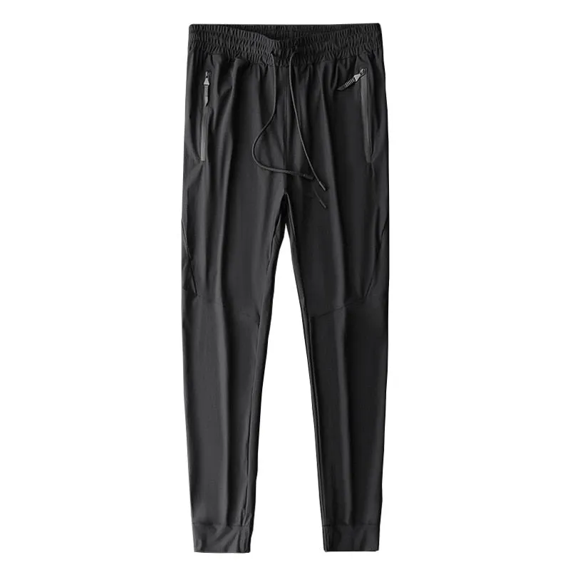 Men Sports Running Track Pants Pockets Football Jerseys Soccer Training Sports Sweatpants Elasticity Legging jogging Gym Trousers