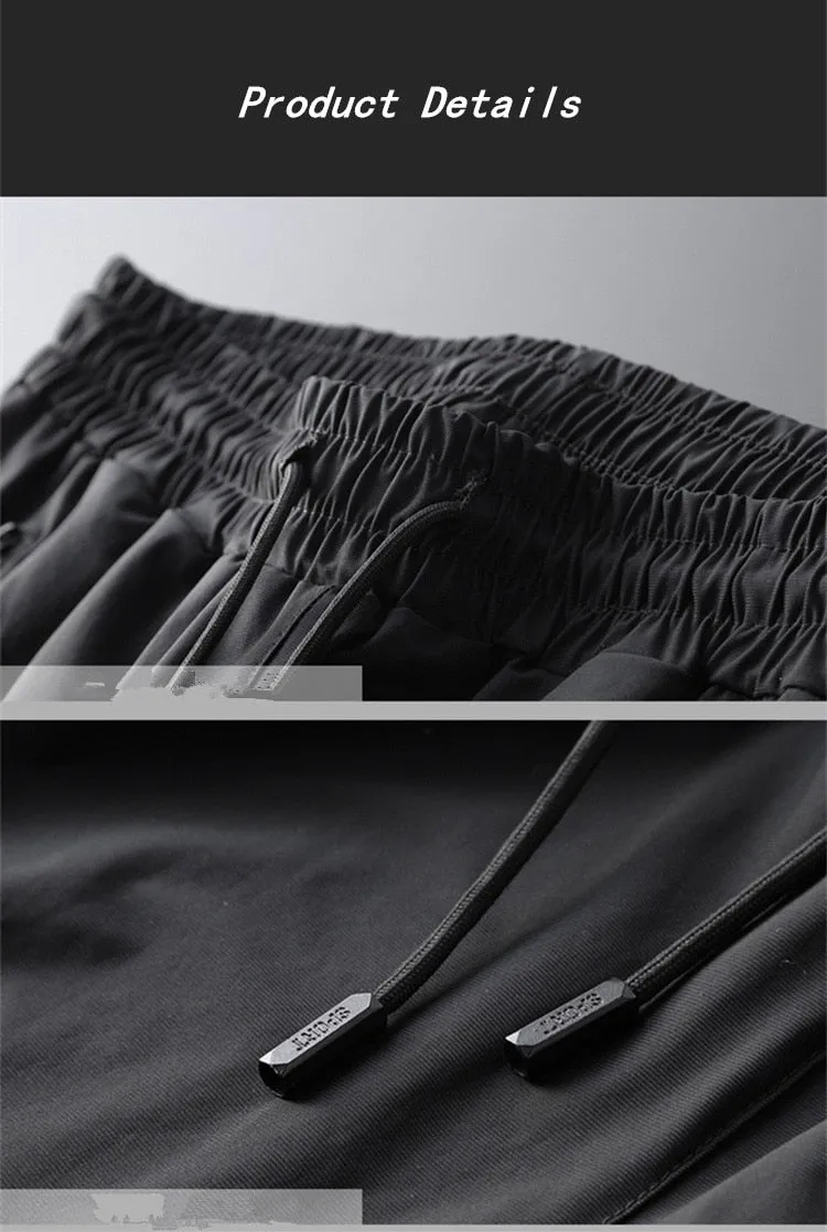 Men Sports Running Track Pants Pockets Football Jerseys Soccer Training Sports Sweatpants Elasticity Legging jogging Gym Trousers