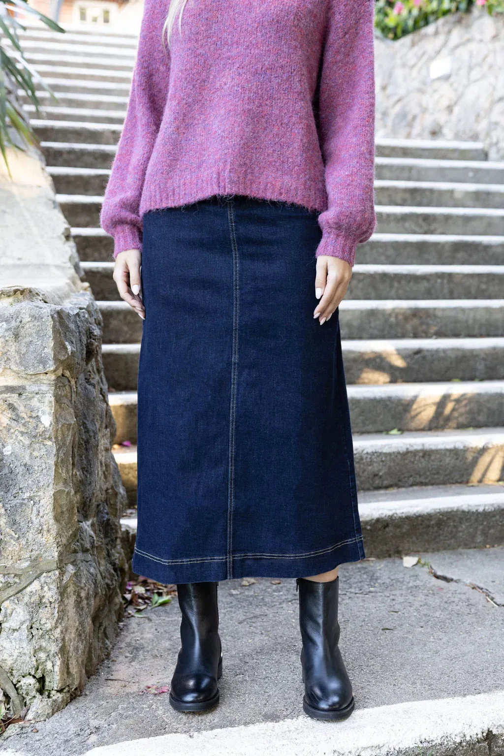 Nevada Skirt - Dark Blue