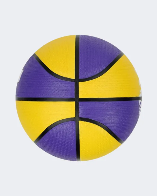 Nike Playground 8P 2.0 Lebron James Men Basketball Ball Yellow/Purple