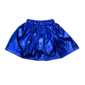 Royal Blue Metallic Skort Royal Blue Metallic Skort