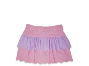 Sally Tier Skort - Pink/Lavender Sally Tier Skort - Pink/Lavender