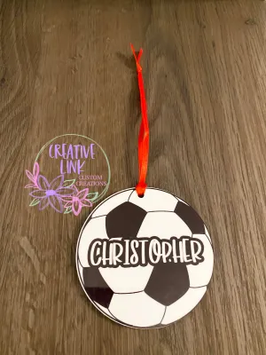 Soccer Ball Ornament