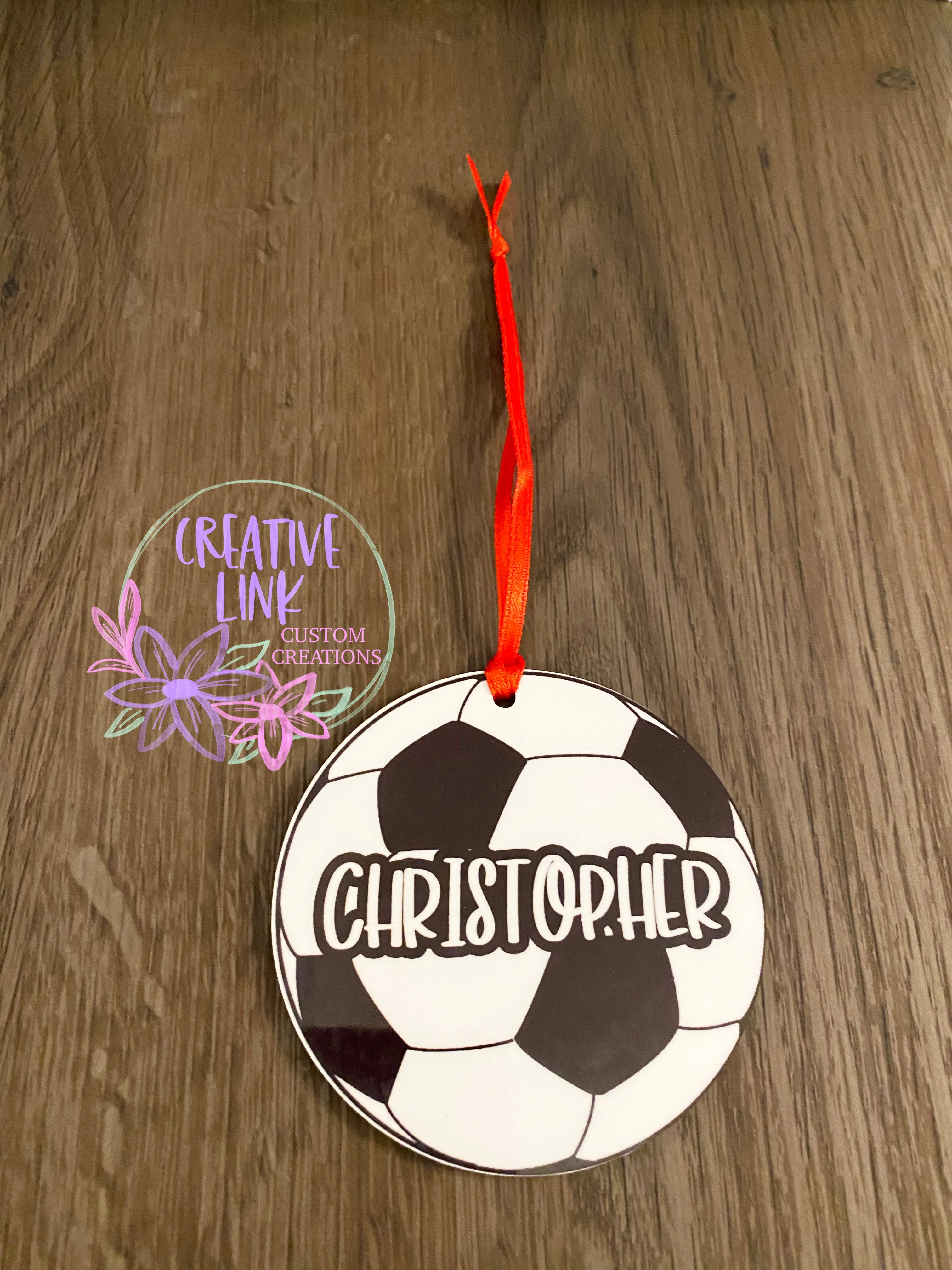 Soccer Ball Ornament