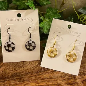 Soccer Dangle Earrings Soccer Dangle Earrings