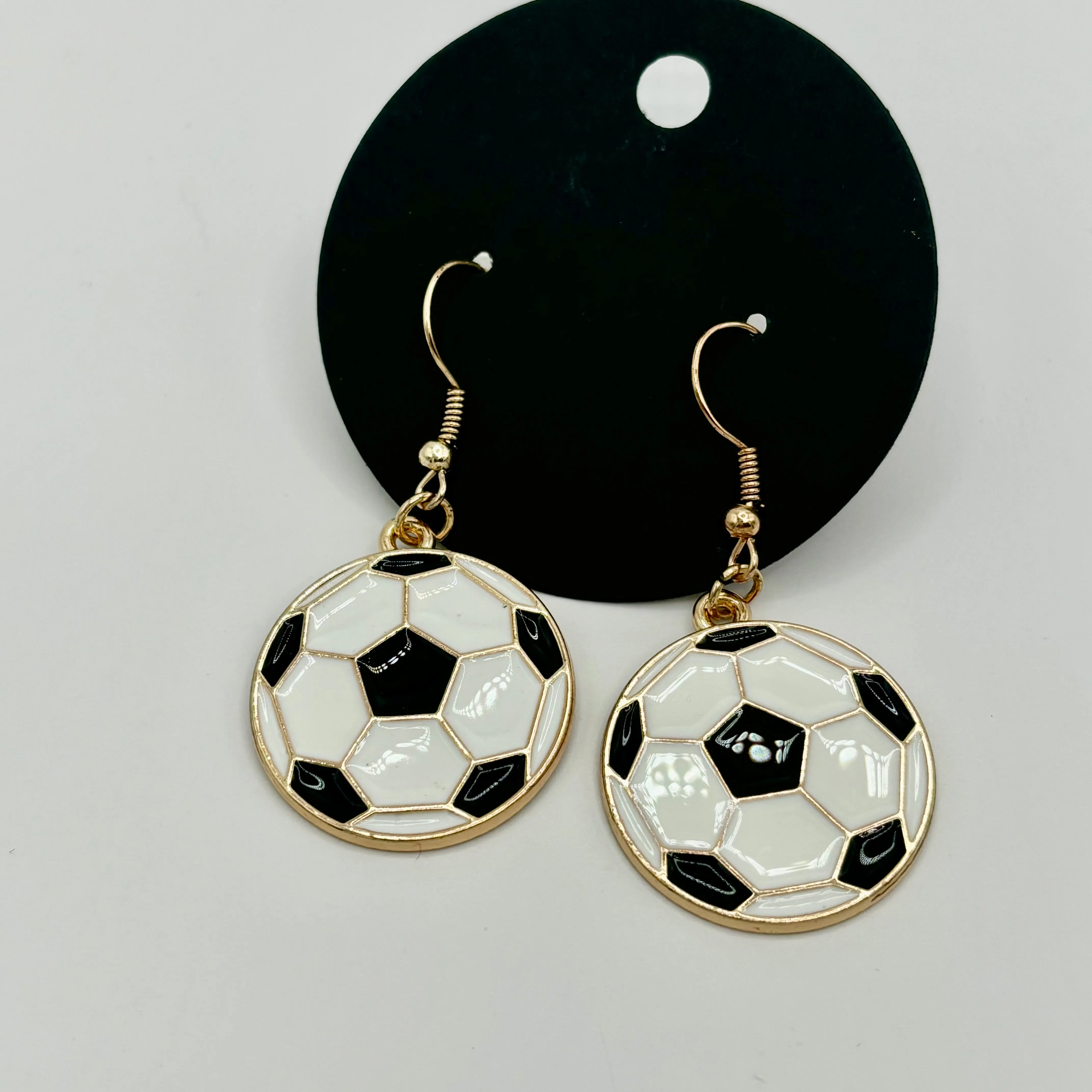 Soccer Earrings
