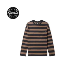 Stussy Malcolm Stripe L/S Crew Stussy Malcolm Stripe L/S Crew