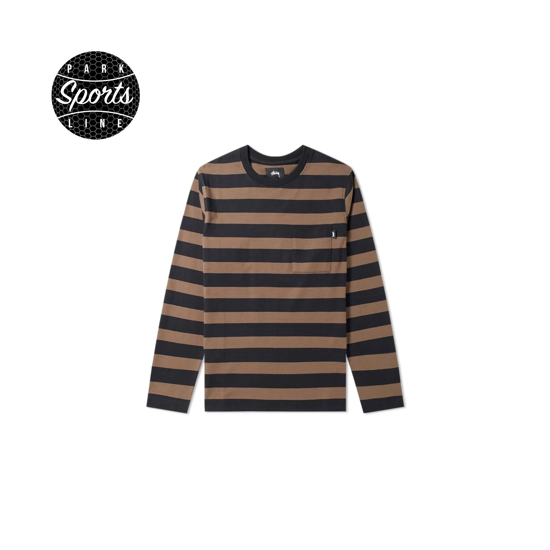 Stussy Malcolm Stripe L/S Crew