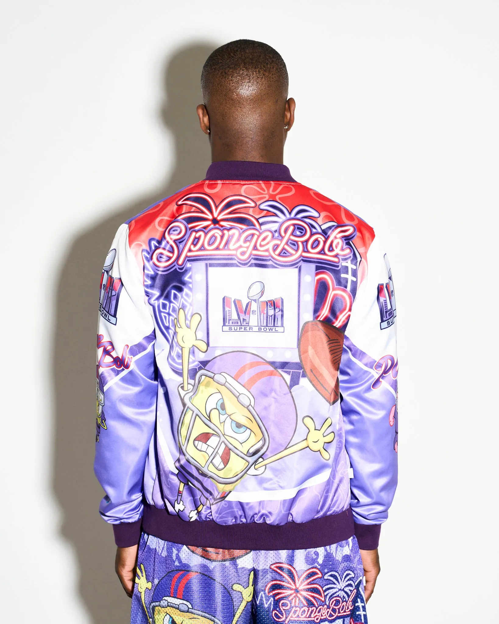 Super Bowl LVIII x SpongeBob Fanimation Jacket