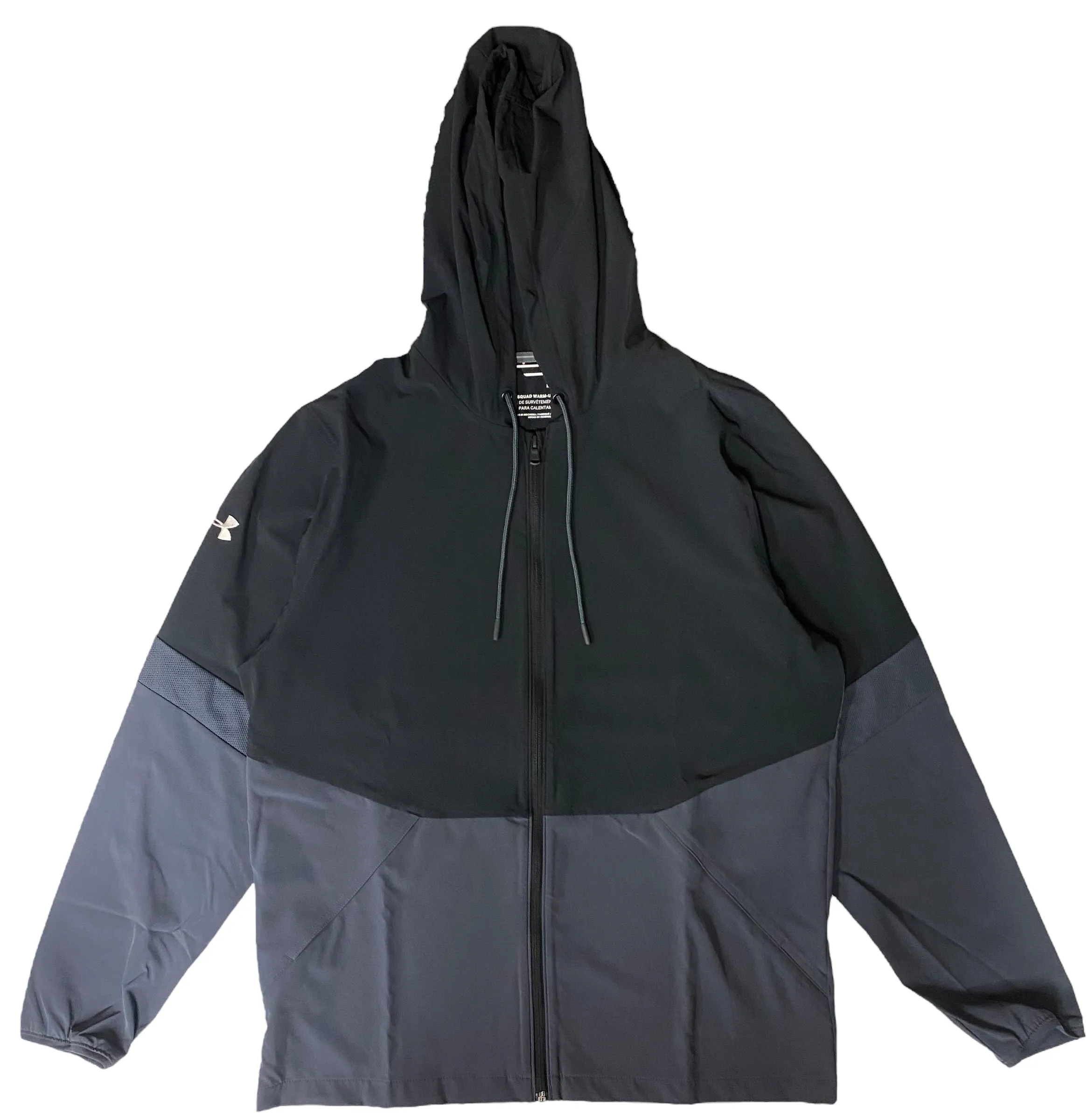 Under Armour Mens Squad Woven Jacket - Black - [1343180-002]