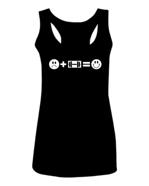 VICES AND VIRTUESS crosfit Feeling Workout Make me Happy Gym Fitness  women's Tank Top sleeveless Racerback VICES AND VIRTUESS crosfit Feeling Workout Make me Happy Gym Fitness  women's Tank Top sleeveless Racerback