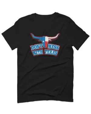 VICES AND VIRTUESS Texas State Flag Don't Mess with Texas Bull Lone Star For men T Shirt VICES AND VIRTUESS Texas State Flag Don't Mess with Texas Bull Lone Star For men T Shirt