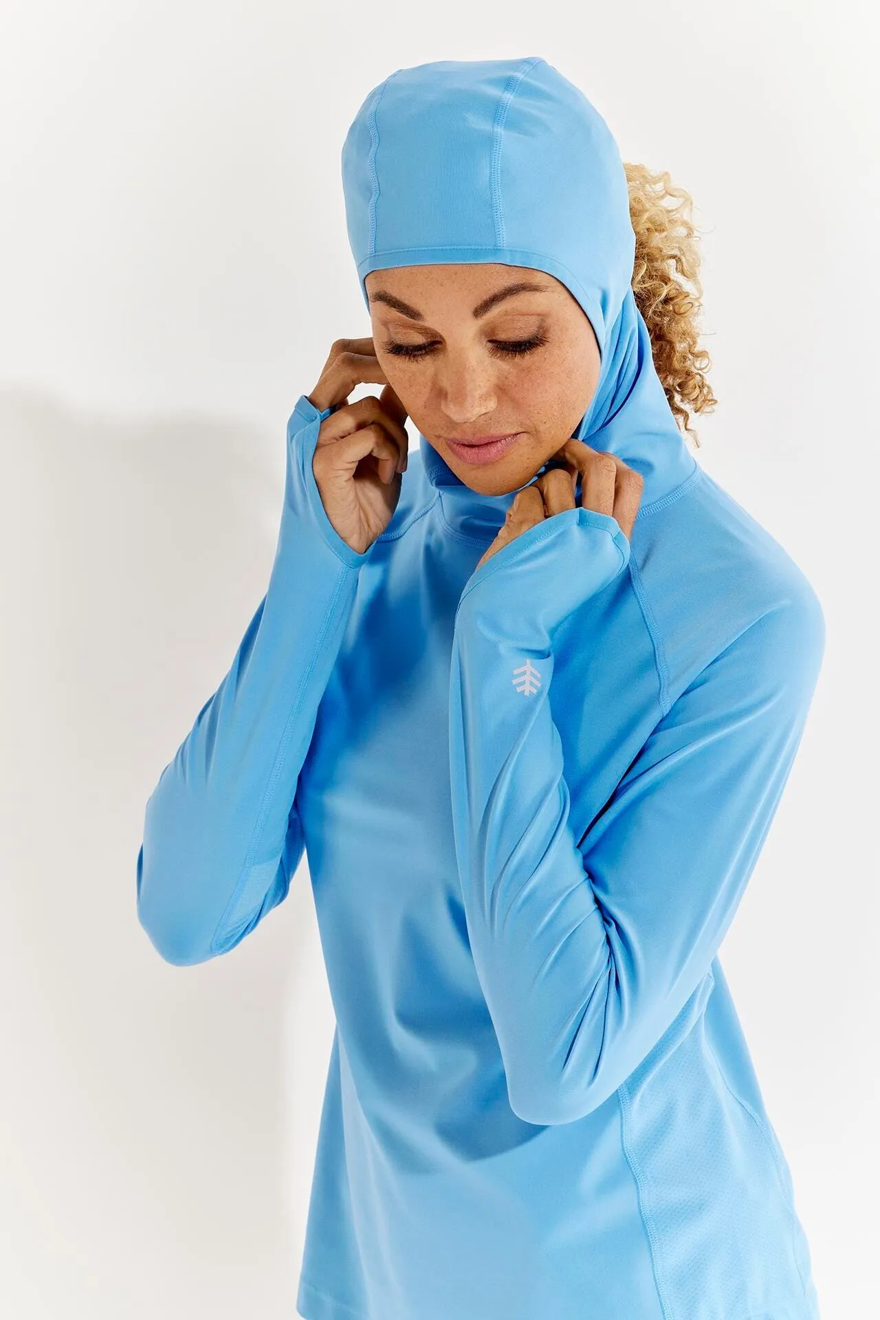 Women's Paros Sailing Hoodie  |  Surf Blue