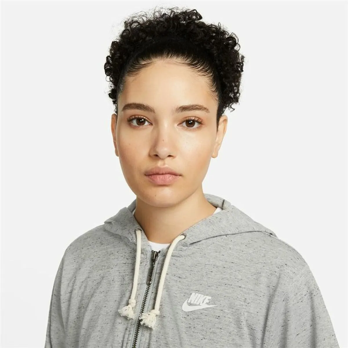Women'S Sports Jacket Nike Sportswear Gym Vintage Grey